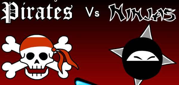 Pirates vs Ninjas